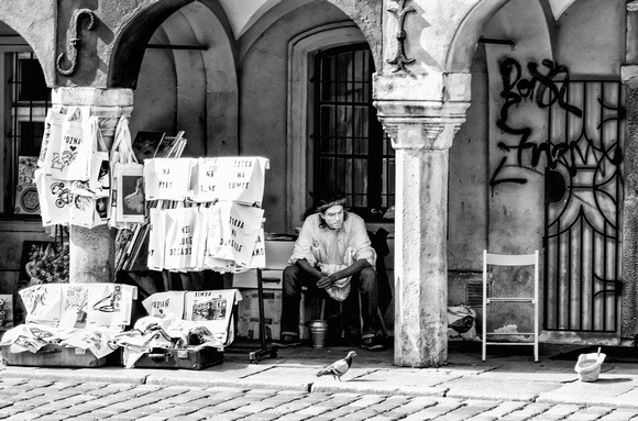 Poznan: Street Vendor