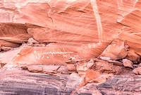 Lightning Petroglyphs detail Canyon del Muerto