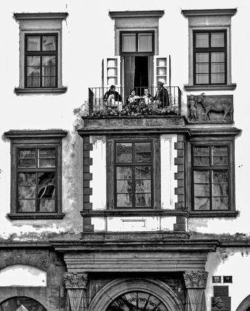 Prague: Balcony