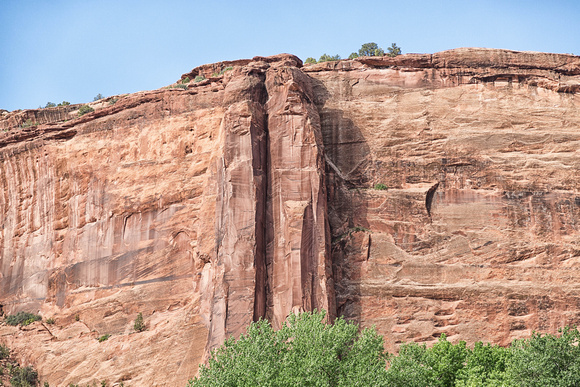 Rock formation  Canyon de Chelly